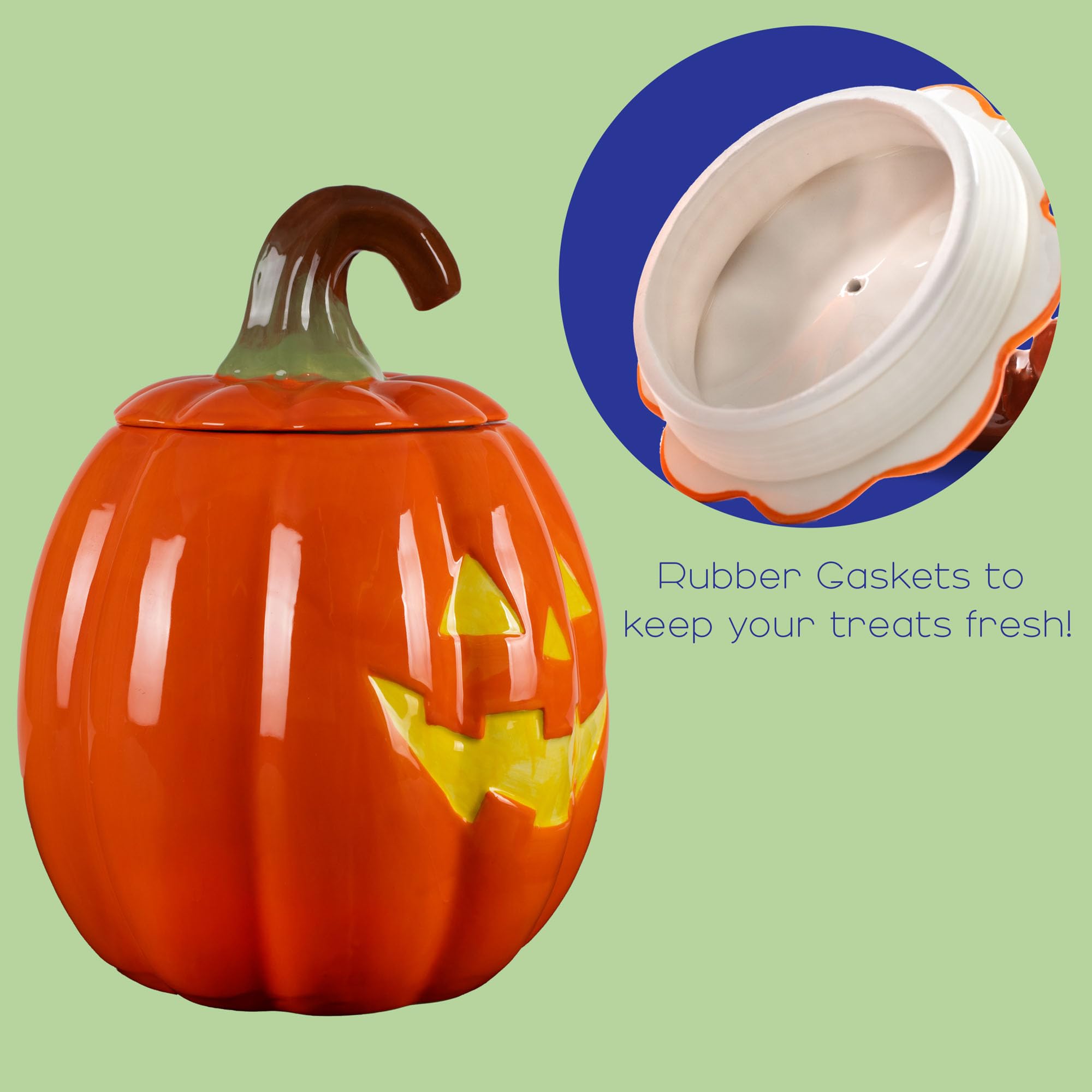 Amazon｜100 North Pumpkin Jack-O-Lantern 10.5 x 7.9